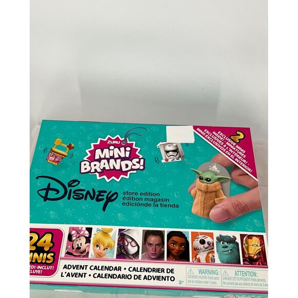 Zuru Disney Store Edition Mini Brands Advent Calendar 24 Mystery Mini Brands Are - Picture 4 of 4